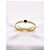 BRACELETE AÇO INOXIDÁVEL ALGARISMOS ROMANOS PRETO - DOURADO - Imagem 1