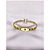 BRACELETE AÇO INOXIDÁVEL CRAVEJADO - DOURADO - Imagem 1