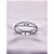 BRACELETE AÇO INOXIDÁVEL CRAVEJADO  TREVO CRISTAL- PRATEADO - Imagem 2