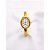 BRACELETE RELÓGIO AÇO INOXIDÁVEL  FUNDO BRANCO - DOURADO - Imagem 1