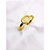 BRACELETE RELÓGIO AÇO INOXIDÁVEL  FUNDO DOURADO - DOURADO - Imagem 2