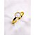 BRACELETE RELÓGIO AÇO INOXIDÁVEL  FUNDO BRANCO - DOURADO - Imagem 2