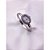 BRACELETE RELÓGIO AÇO INOXIDÁVEL  CRAVEJADO FUNDO BRANCO - PRATEADO - Imagem 3