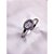 BRACELETE RELÓGIO AÇO INOXIDÁVEL  CRAVEJADO FUNDO BRANCO - PRATEADO - Imagem 2