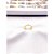 ANEL  AÇO INOXIDÁVEL SOLITÁRIO 1MM PEDRA CRISTAL - DOURADO (UNIDADE) - Imagem 1