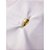 ANEL  AÇO INOXIDÁVEL 2 FILETES BRANCO  6MM  - DOURADO (UNIDADE) - Imagem 2
