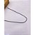 COLAR AÇO INOXIDÁVEL 45CM  ELO TIJOLINHO - PRATEADA - Imagem 2