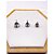 CARTELA TRIO ARGOLINHA CLICK AÇO INOX  P M G PEDRA CRISTAL - PRATEADO - Imagem 3