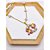 COLAR AÇO INOXIDÁVEL COM PEROLAS PINGENTE ESTRELA DO MAR RESINADO PINK - DOURADO - Imagem 2