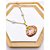 COLAR AÇO INOXIDÁVEL COM PEROLAS PINGENTE ESTRELA DO MAR ESMALTADO PINK - DOURADO - Imagem 2