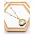 COLAR AÇO INOXIDÁVEL COM PEROLAS PINGENTE ESTRELA DO MAR ESMALTADO AZUL - DOURADO - Imagem 2