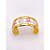 BRACELETE AÇO INOXIDÁVEL ESTRELA DO MAR RESINADO ROSA - DOURADO - Imagem 2