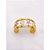 BRACELETE AÇO INOXIDÁVEL ESTRELA DO MAR RESINADO LAVANDA - DOURADO - Imagem 3