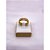 ANEL AÇO INOXIDÁVEL BEZEL FORMATURA PEDRA ROSA  - DOURADO (UNIDADE) - ACOMPANHA CAIXA ROSA - Imagem 1