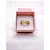 ANEL AÇO INOXIDÁVEL BEZEL FORMATURA PEDRA ROSA  - DOURADO (UNIDADE) - ACOMPANHA CAIXA ROSA - Imagem 2