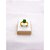 ANEL AÇO INOXIDÁVEL FORMATURA PEDRA VERDE  - DOURADO (UNIDADE) - ACOMPANHA CAIXA ROSA - Imagem 1