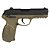 Pistola de Pressão CO2 PT-85 Tan Semi-metal 4.5mm - Gamo - Imagem 2