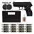 Pistola Airsoft CO2 Win Gun C11 + 20 CO2 QGK + 400 Esferas de Aço 6mm + Maleta Rossi + Oleo Silicone - Imagem 1