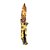 Canivete Aço 3CR13 ZD-X54 Yellow Cabo Aluminio - Albatroz - Imagem 2