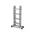 Escada Multifuncional Com Plataforma 4x4 Até 150kg 16 Degraus - Mor - Imagem 7
