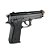 Kit Pistola De Pressão QGK Pt92 Polímero 4.5mm + 5 Refil CO2 + Esferas 500un + Case + Coldre + Alvos - Imagem 5