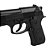 Pistola De Pressão Airgun Co2 M92 GNBB Power Win 302 Polímero 6mm - Wingun - Imagem 5