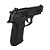 Pistola De Pressão Airgun Co2 M92 GNBB Power Win 302 Polímero 4.5mm - Wingun - Imagem 6