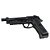 Pistola De Pressão Co2 M92 KL93 A3 Black Blowback Full Metal 4.5mm - Qgk - Imagem 6