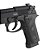 Pistola De Pressão Co2 M92 KL93 A3 Black Blowback Full Metal 4.5mm - Qgk - Imagem 7