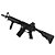 Kit Rifle de Pressão Airgun QGK CO2 M4 Ris Full Metal 4.5mm + 5x CO2 + Esferas 4100un + Acessórios - Imagem 8