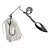 Isca Artificial Fundo Spinner Bait com colher Giratória – Maruri - Imagem 2
