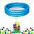 Piscina Infantil Inflável 101 Litros Play 3 Anéis Bestway + 50  Bolinhas plásticas - Imagem 1