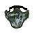 Máscara de Proteção Airsoft Meia Face Green - Imagem 1