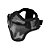 Máscara de Proteção Airsoft Meia Face Black - Imagem 3
