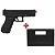 Pistola Airsoft Elétrica Cyma Glock G18C CM.030 Semi-Metal Bivolt + Case Maleta - Imagem 1