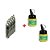 2 BBs Airsoft BB King 0.12g 1000un + 5 Cilindro CO2 QGK 12g - Imagem 1