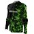 Camiseta De Pesca FPS 50+ Camuflada Verde P - Mar Negro - Imagem 3