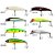 Isca Artificial Meia Água Juanita 9.5cm 13g - Borboleta - Imagem 1