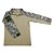 Camiseta Manga Longa Combat Digital Areia Tam P - Bravo Militar - Imagem 1