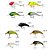 Isca Artificial Meia Àgua Gorducha 7,5cm 14g - Borboleta - Imagem 1