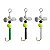 Isca Artificial Spinner Lambari 3uni - Deconto - Imagem 1