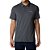 Polo Tech Trail Shark Heather Cinza - Columbia - Imagem 1