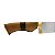 Faca Aladina Inox 3mm 8'' Cabo Madeira  - SG - Imagem 3