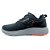 Tênis Esportivo Masculino 1287 Laranja e Cinza - Star Flex - Imagem 2