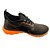 Tênis Esportivo Em Nylon 1381 Preto / Laranja - Star Flex - Imagem 2
