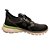 Tênis Esportivo Em Nylon 1381 Preto / Verde Militar - Star Flex - Imagem 2