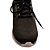 Tênis Esportivo Em Nylon 1381 Preto / Verde Militar - Star Flex - Imagem 3