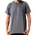 Camiseta Basica Bordada M/C Cinza - Columbia - Imagem 1