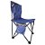Cadeira Dobrável Para Camping 45x45x75 Azul - Deyu - Imagem 2