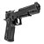 Pistola Airgun Co2 Wingun 1911 Tatical GNBB Polímero 6mm - Rossi - Imagem 3